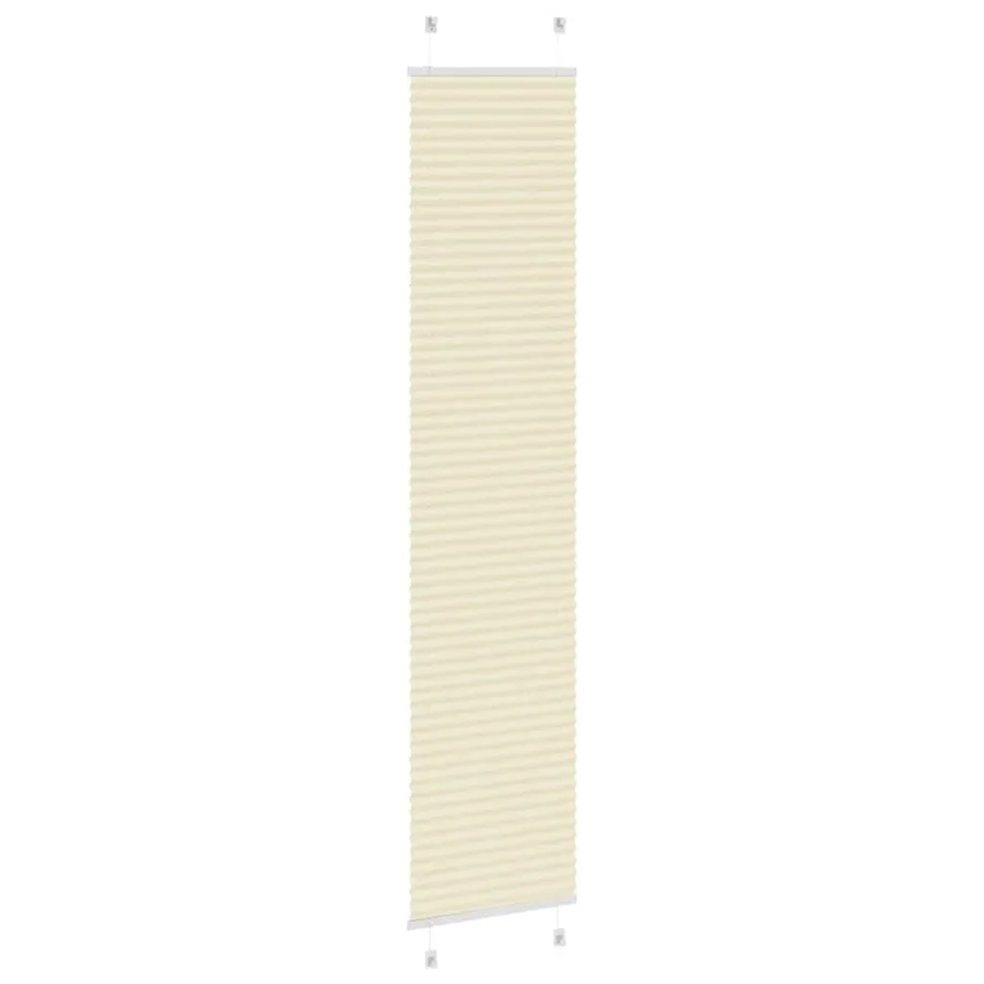 Store plissé crème 50x200 cm largeur du tissu 49,4 cm polyester - 4