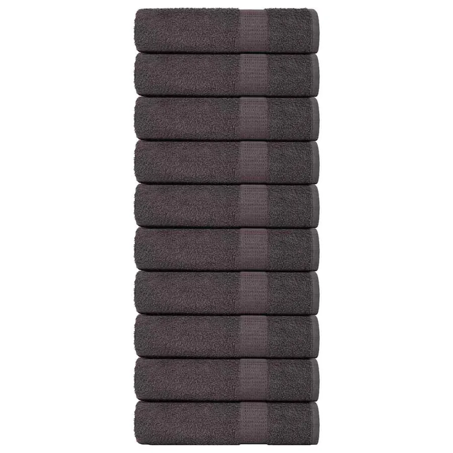 Essuie-mains FROGN 10 pcs anthracite 50x100 cm 360 g/m²
