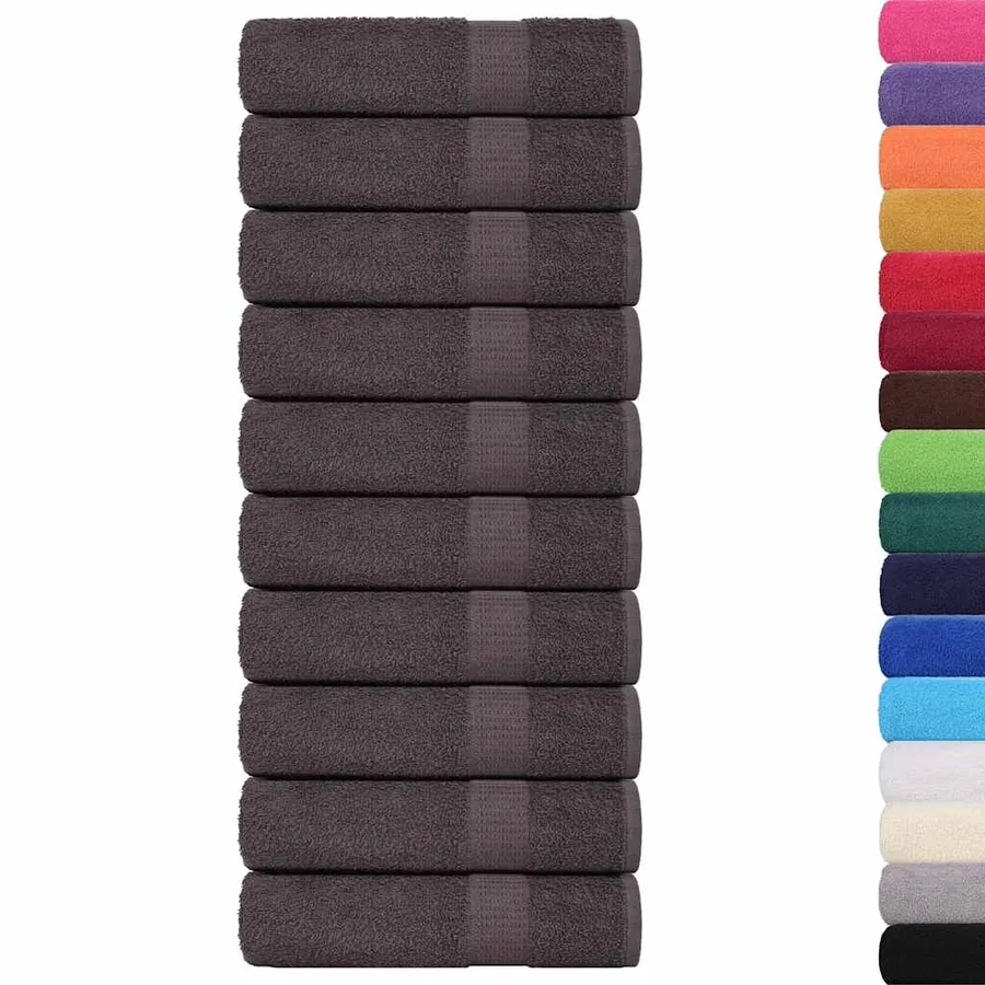 Essuie-mains FROGN 10 pcs anthracite 50x100 cm 360 g/m² - 2