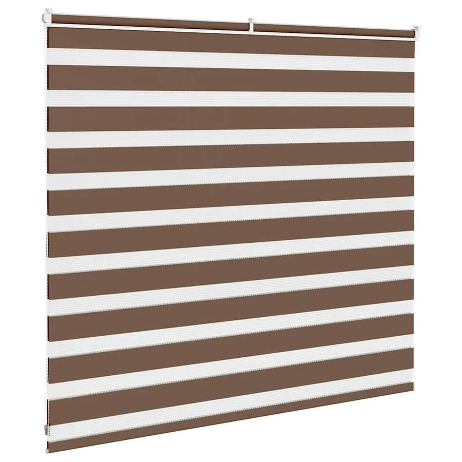 Store zèbre marron 155x100cm largeur du tissu 150,9cm polyester - 4