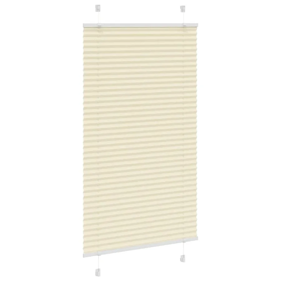 Store plissé crème 70x150 cm largeur du tissu 69,4 cm polyester - 3