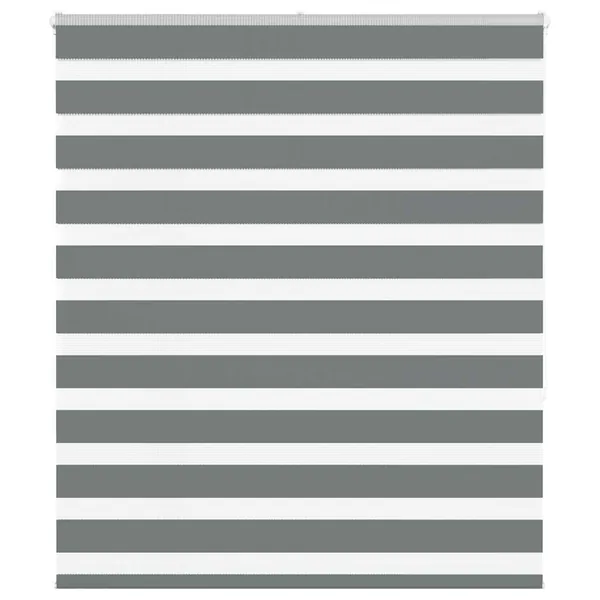 Store zèbre gris foncé largeur du tissu 130,9 cm polyester
