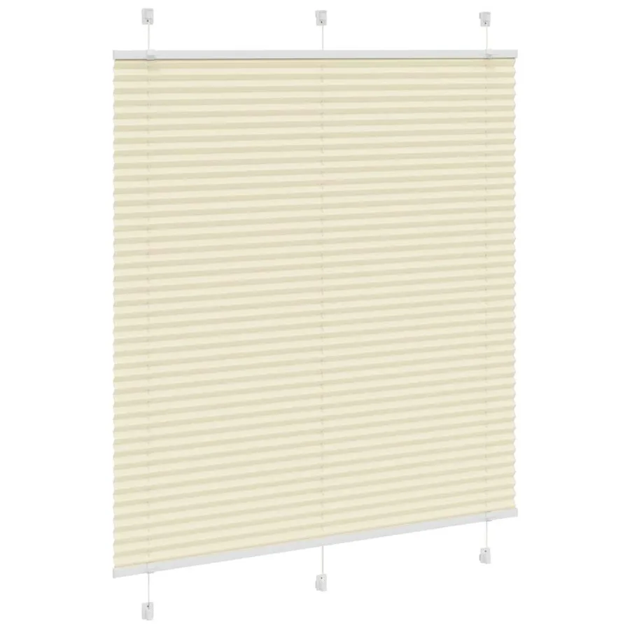 Store plissé crème 115x150cm largeur du tissu 114,4cm polyester - 3