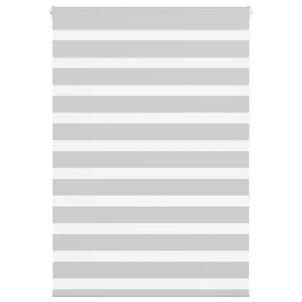Store zèbre gris clair largeur du tissu 95,9 cm polyester