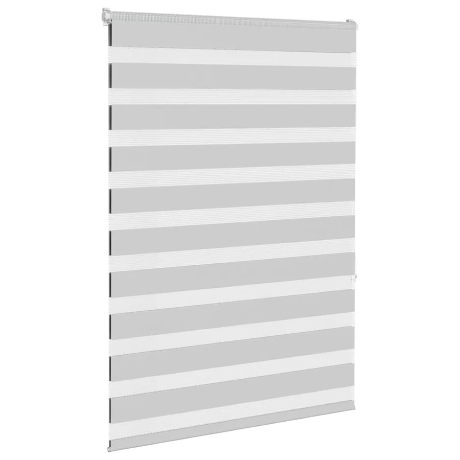 Store zèbre gris clair largeur du tissu 95,9 cm polyester - 3