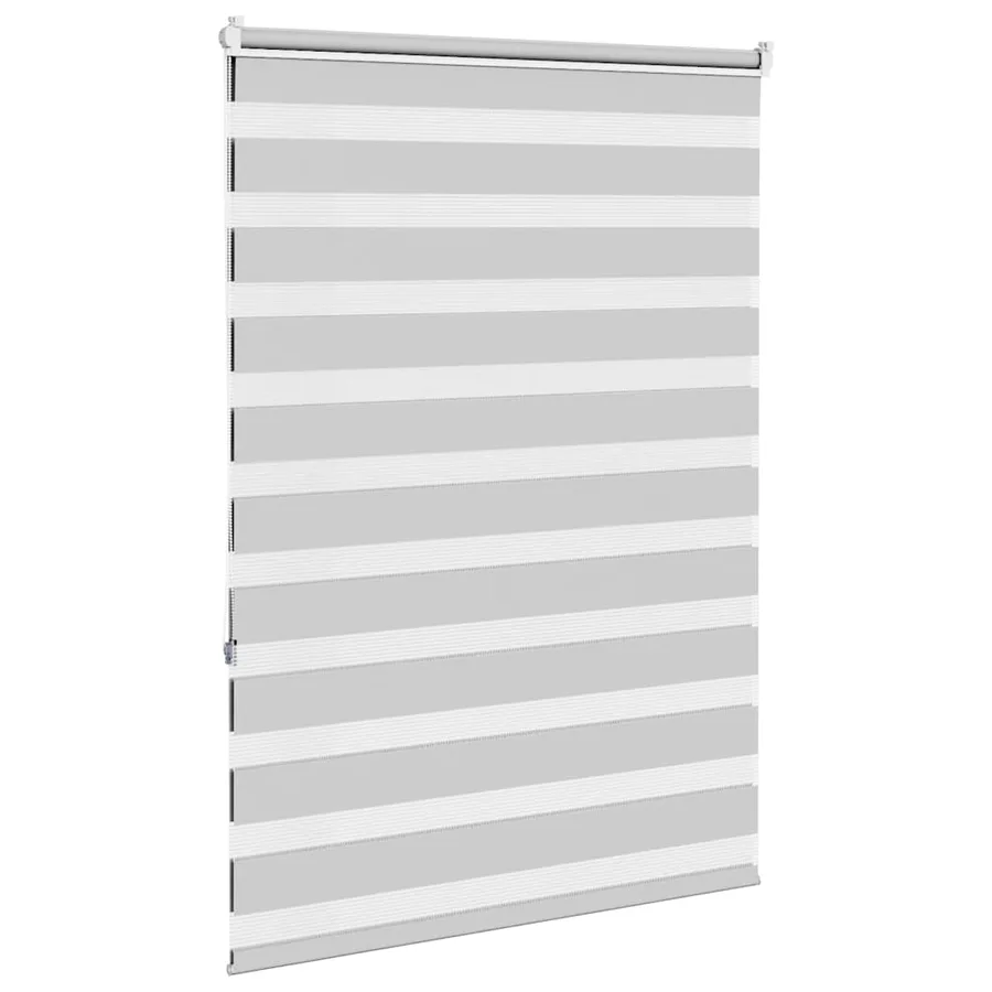 Store zèbre gris clair largeur du tissu 95,9 cm polyester - 4