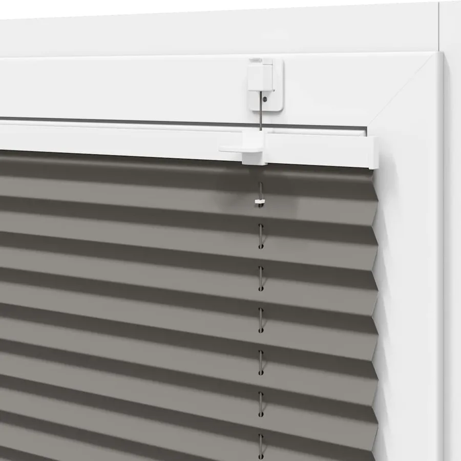 Store plissé anthracite 85x100 cm largeur du tissu 84,4 cm - 10