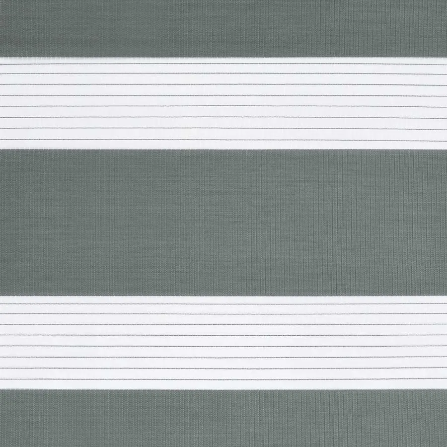 Store zèbre gris foncé largeur du tissu 65,9 cm polyester - 15