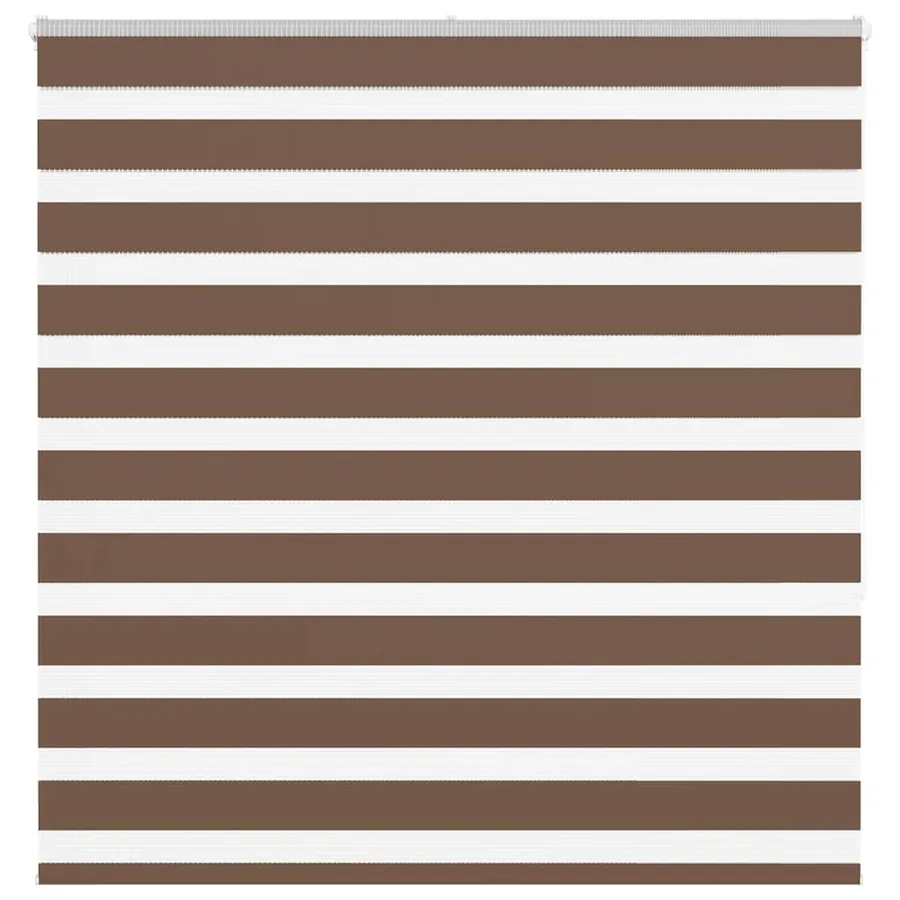 Store zèbre marron 140x150cm largeur du tissu 135,9cm polyester