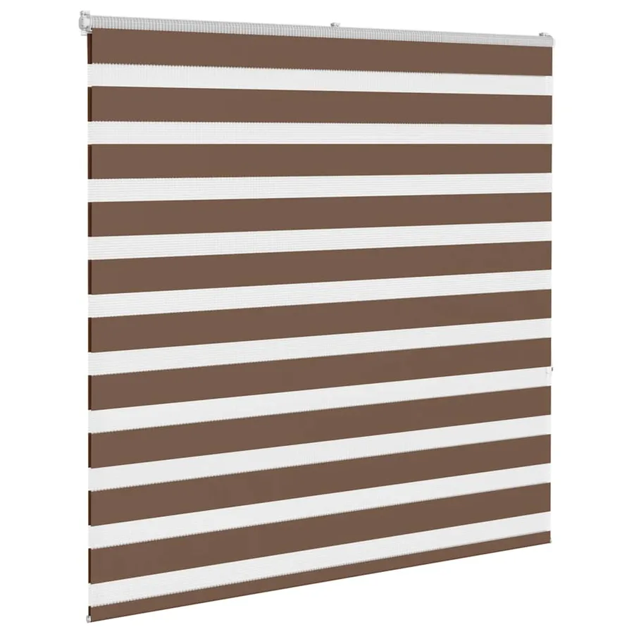 Store zèbre marron 140x150cm largeur du tissu 135,9cm polyester - 3