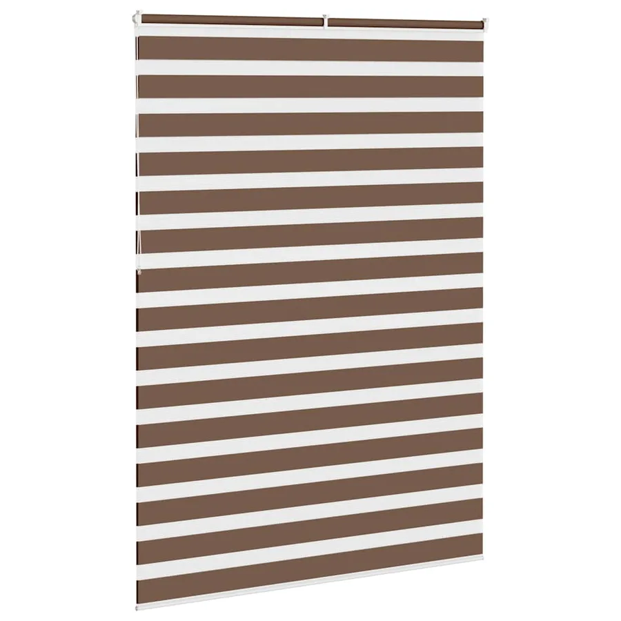 Store zèbre marron 160x230cm largeur du tissu 155,9cm polyester - 4