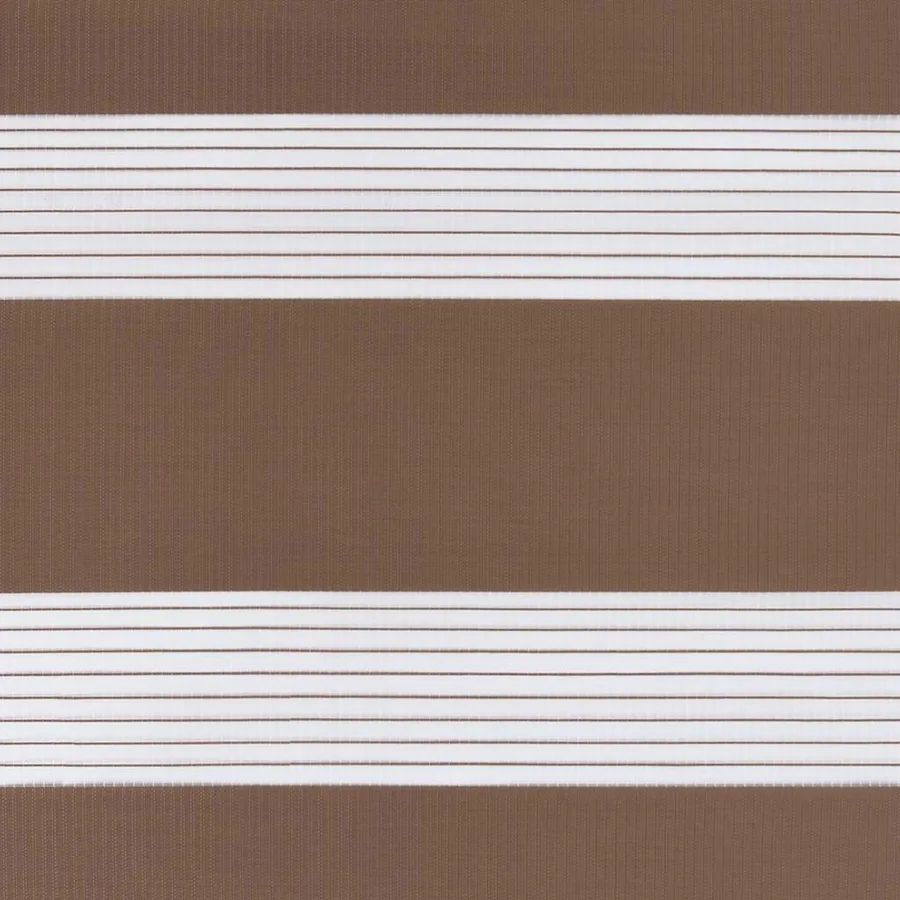 Store zèbre marron 110x230cm largeur du tissu 105,9cm polyester - 15