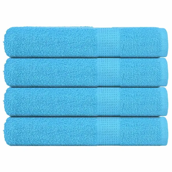 Serviettes FROGN 4 pcs turquoise 100x200 cm 360 g/m²