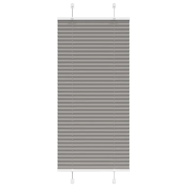 Store plissé anthracite 65x150 cm largeur du tissu 64,4 cm