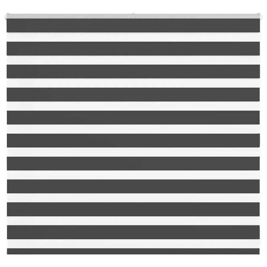 Store zèbre noir 160x100 cm largeur du tissu 155,9 cm polyester