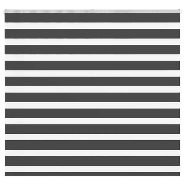 Store zèbre noir 160x100 cm largeur du tissu 155,9 cm polyester