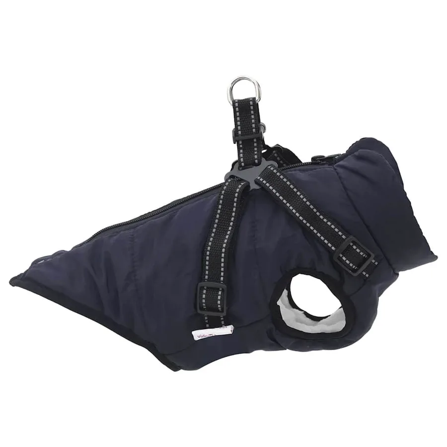 Manteau pour chiens avec harnais imperméable réfléchissant L36 - 4