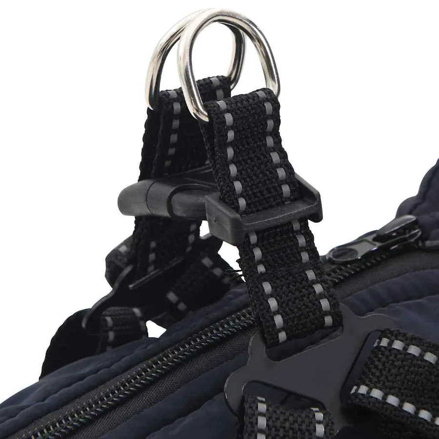 Manteau pour chiens avec harnais imperméable réfléchissant L36 - 9