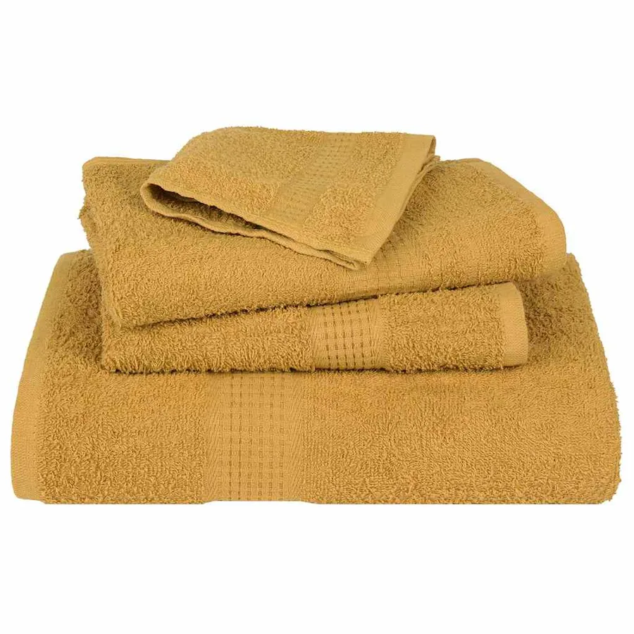 Ensemble de serviettes FROGN 12 pcs doré 360 g/m² - 4