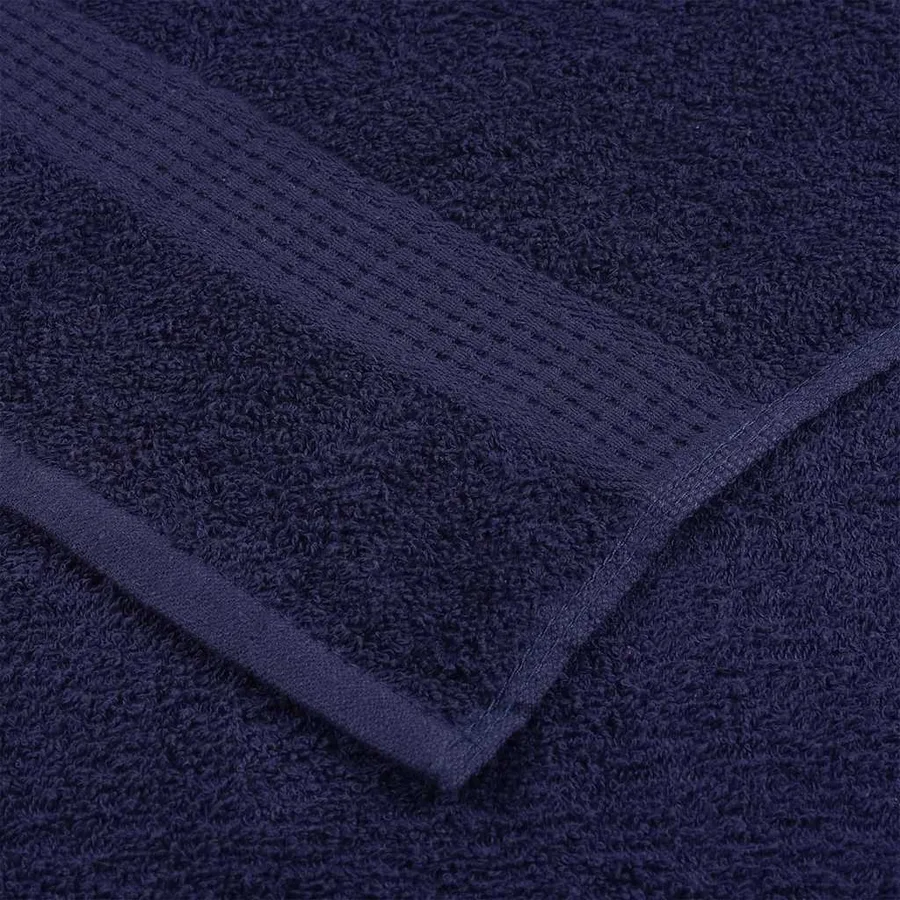Serviettes de douche FROGN 4 pcs bleu marine 70x140 cm 360 g/m² - 6