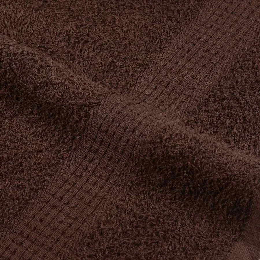 Serviettes de bain FROGN 4 pcs marron 100x150 cm 360 g/m² - 7
