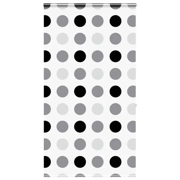 Store enrouleur de douche avec cassette largeur du tissu 116 cm