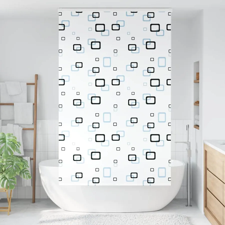 Store enrouleur de douche avec cassette largeur du tissu 136 cm - 2