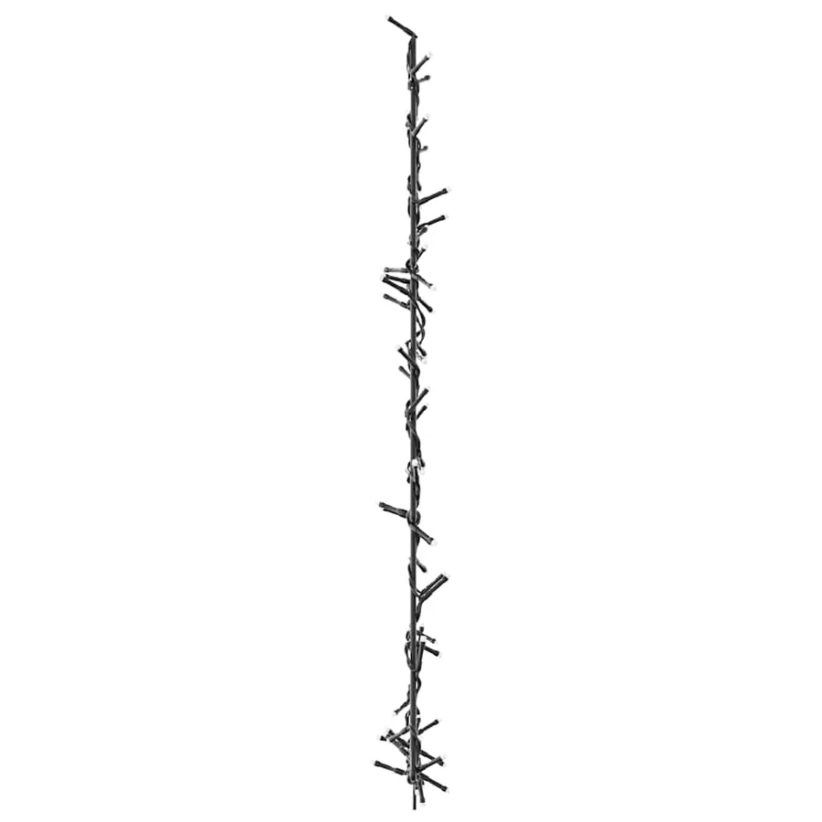 Lumières de Noël silhouette d'arbre de Noël 80 LED blanc chaud - 4