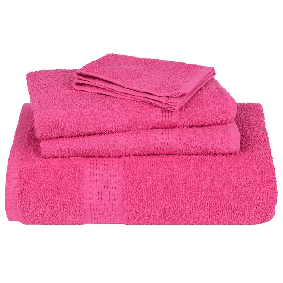 Serviettes d'invité FROGN 4 pcs rose 30x50 cm 360 g/m² - 4