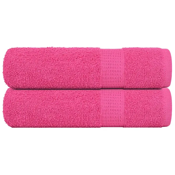 Essuie-mains FROGN 2 pcs rose 50x100 cm 360 g/m²