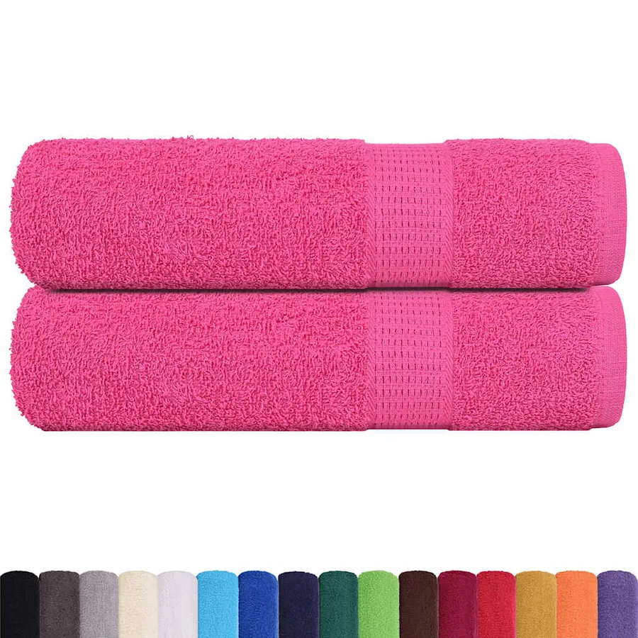 Essuie-mains FROGN 2 pcs rose 50x100 cm 360 g/m² - 2