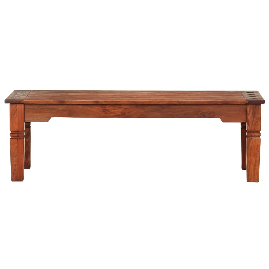 Table basse 110 x 50 x 35 cm Bois d'acacia solide - 2