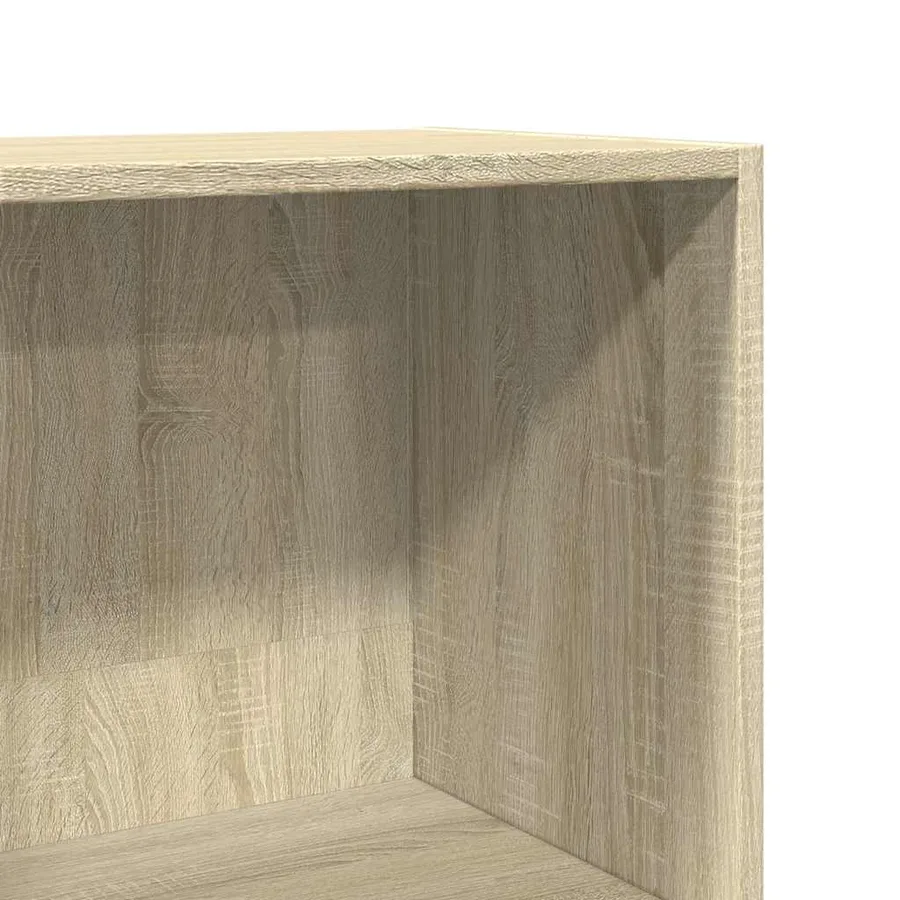 Bibliothèque chêne sonoma 60x30x114 cm bois d'ingénierie - 7