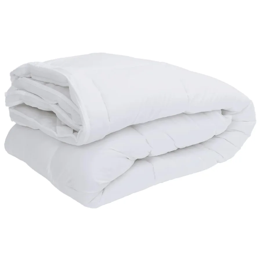 Protège-matelas blanc 90x200 cm - 2