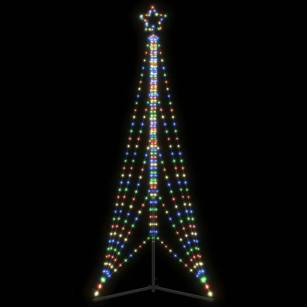 Sapin de Noël à LED 525 LED colorées 302 cm