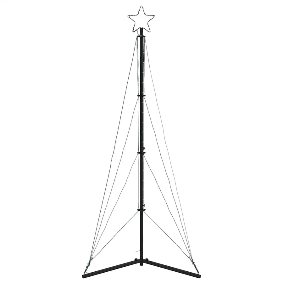 Sapin de Noël à LED 363 LED bleu 182 cm - 5