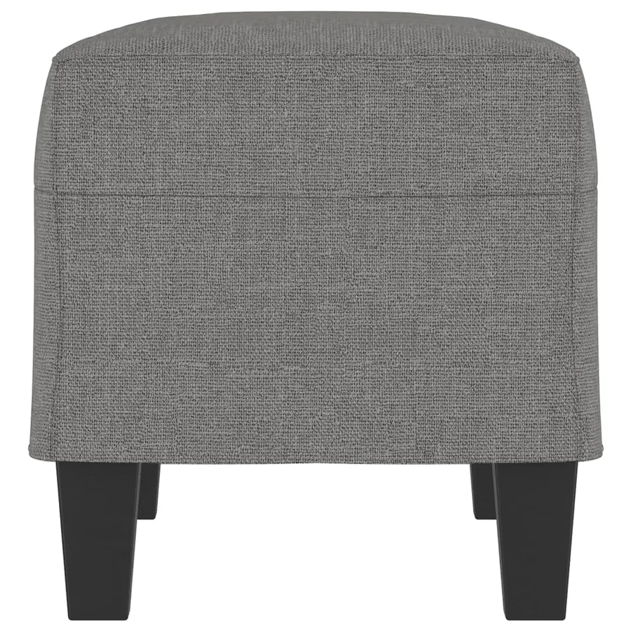 Banc Gris foncé 70x35x41 cm Tissu - 4