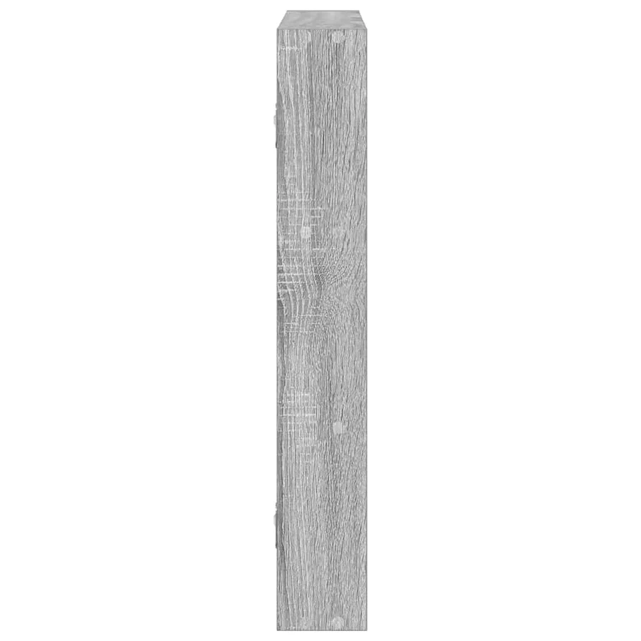 Étagère murale sonoma gris 43x9x60 cm bois ingénierie - 5