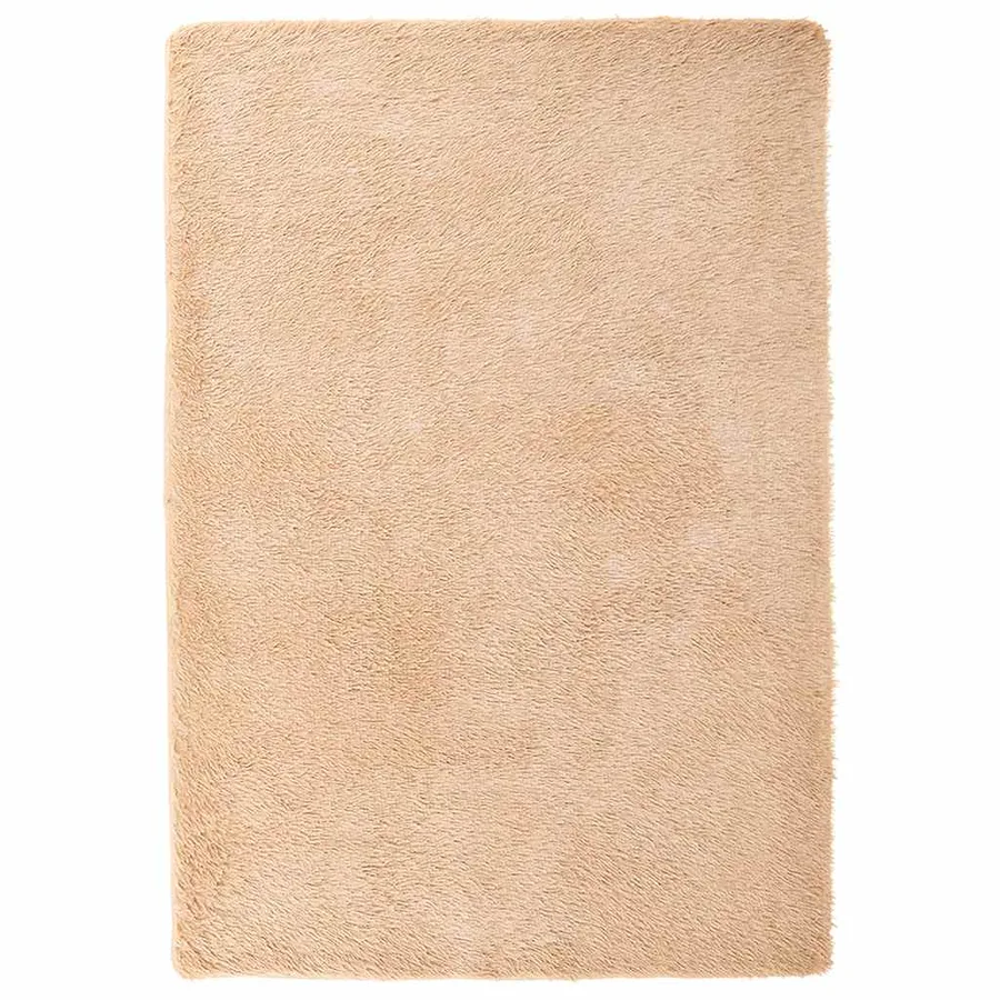 Tapis Shaggy à poils longs NAVARRA beige 200x290 cm polyester - 2