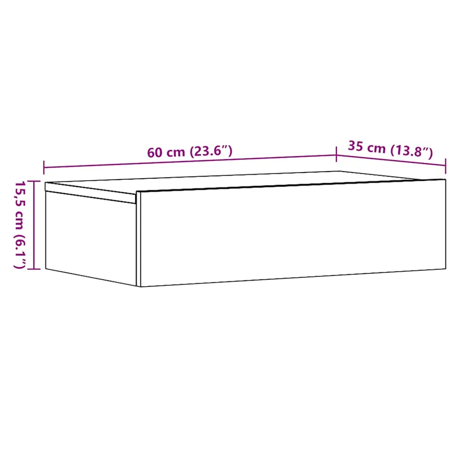 Meubles TV avec éclairages LED 2 pcs chêne artisanal - 16
