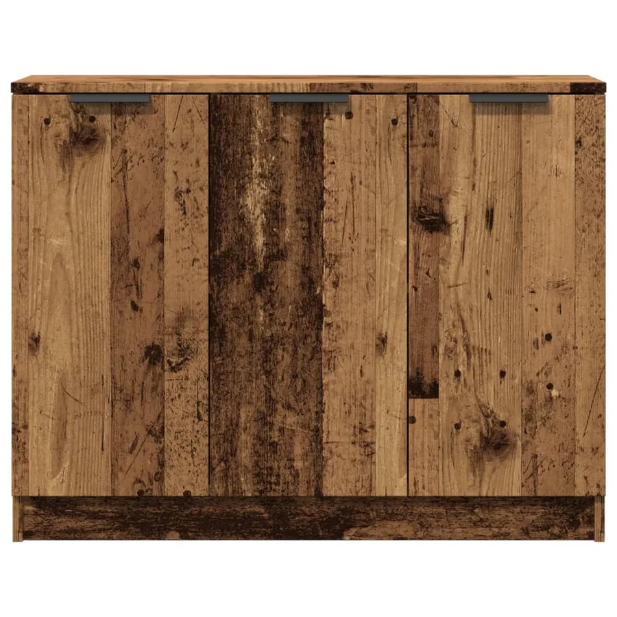 Buffet vieux bois 90,5x30x70 cm bois d'ingénierie - 4