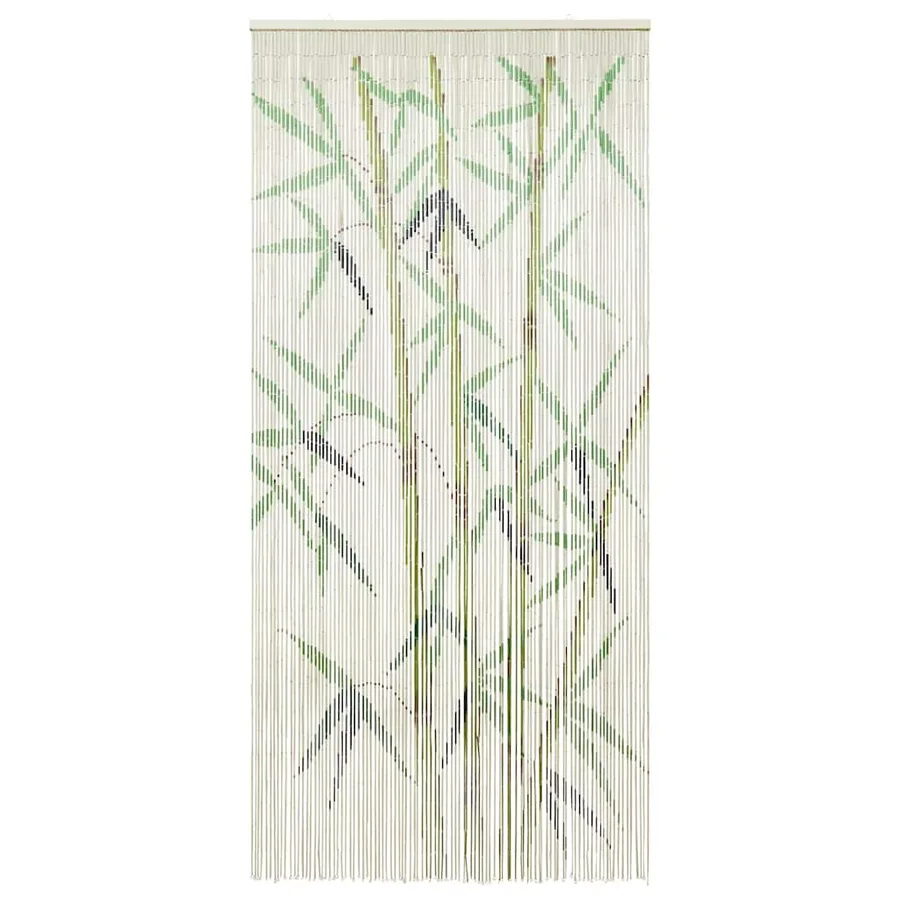 Rideau anti-insectes imprimé bambou 100x200 cm - 3