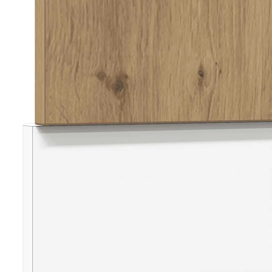 Panneau de lave-vaisselle "Lyon" Chêne artisanal 45 x 3 x 67 cm Bois d'ingénierie - 6