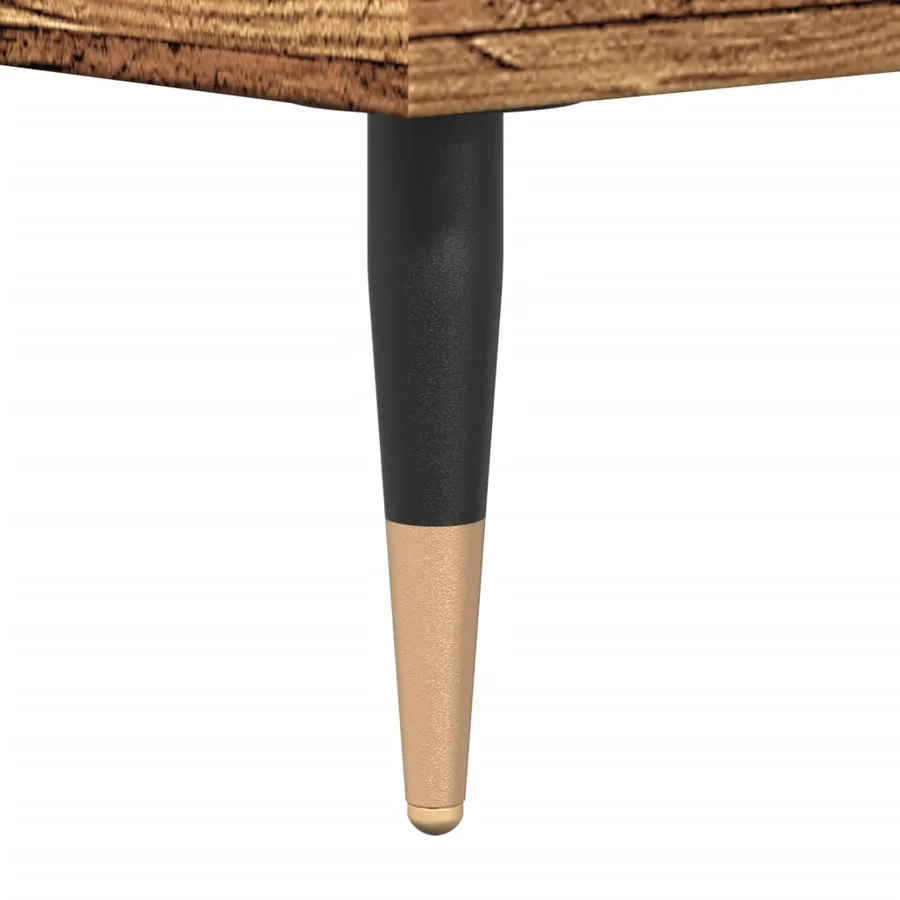 Buffet vieux bois 100x36x60 cm bois d'ingénierie - 8