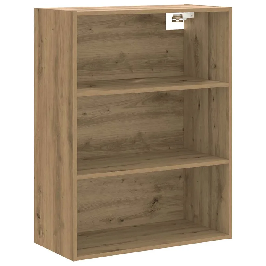 Armoire murale suspendue chêne artisanal 69,5x32,5x90 cm - 2