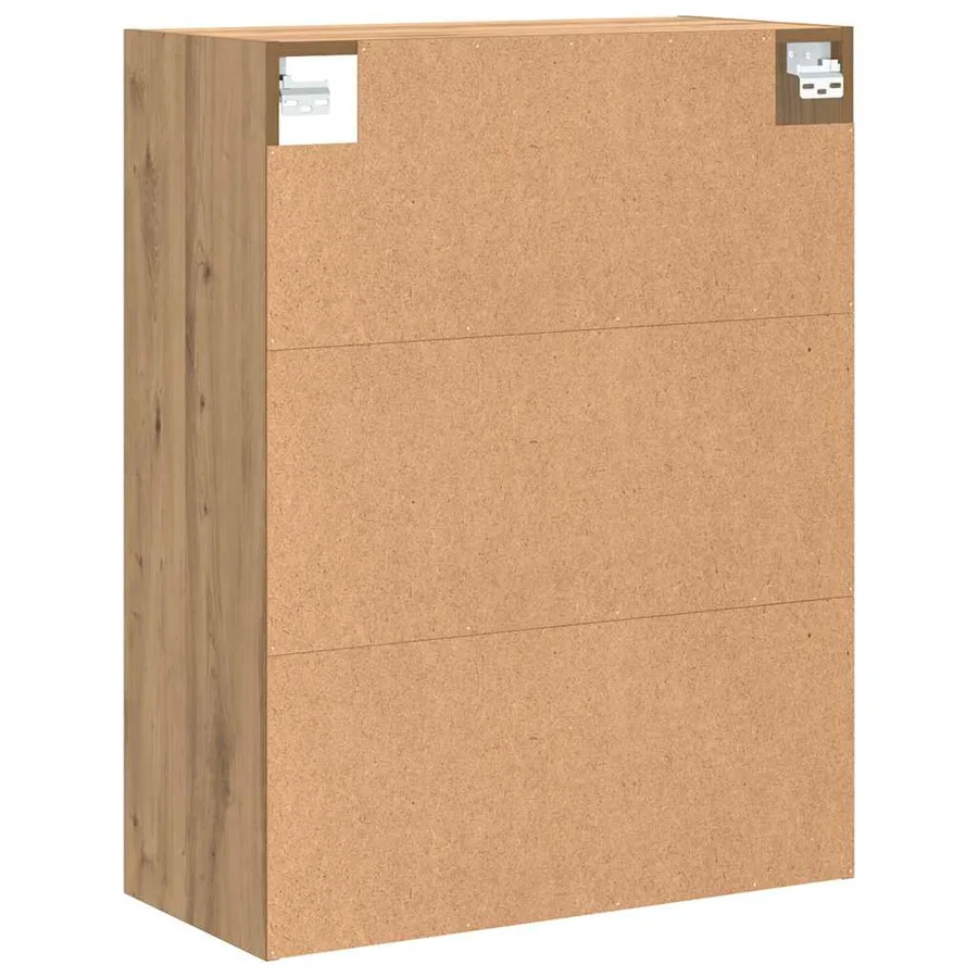 Armoire murale suspendue chêne artisanal 69,5x32,5x90 cm - 6