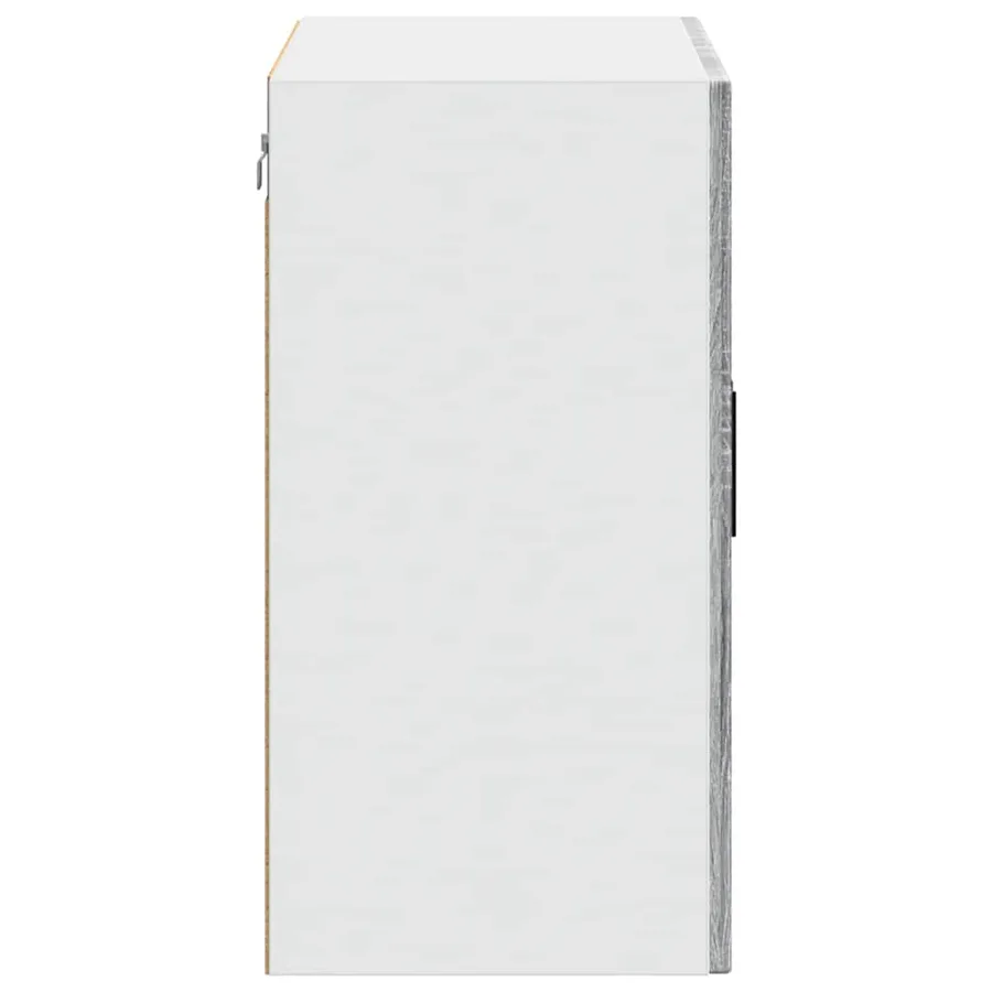 Armoire murale de cuisine avec porte en verre Porto sonoma gris - 8