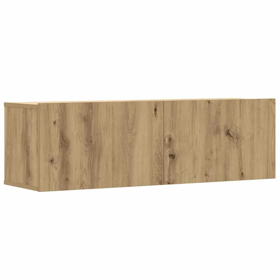Ensemble de meuble TV mural 6 pcs chêne artisanal - 6