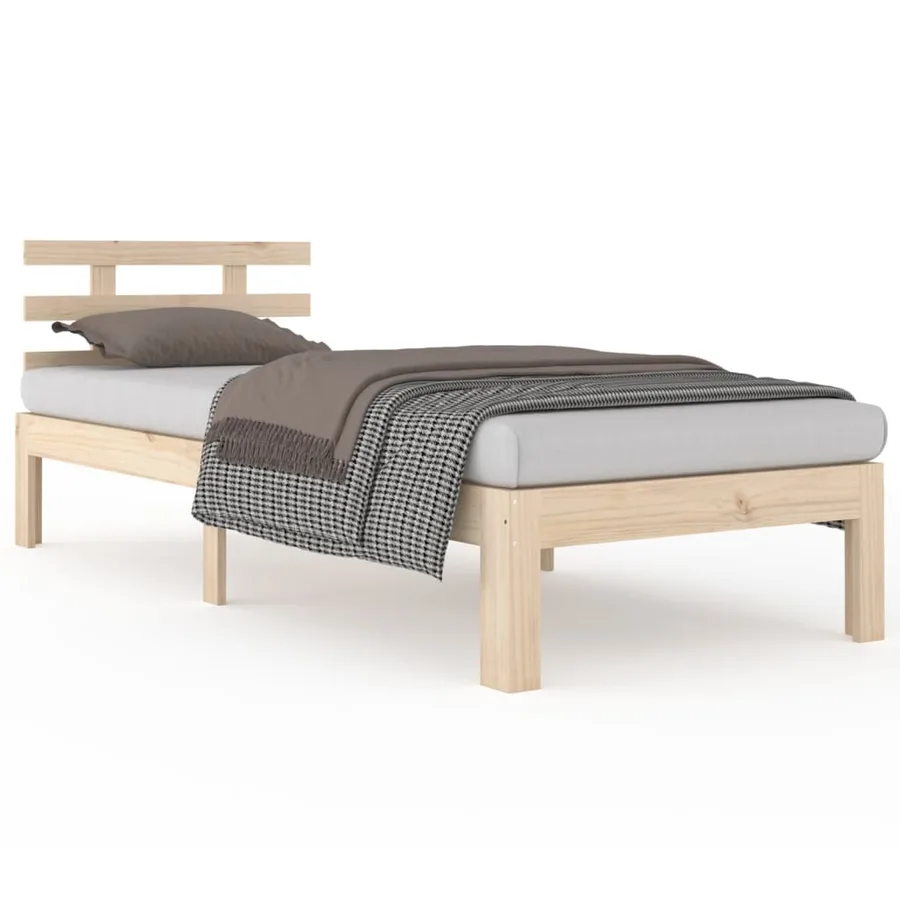 Cadre de lit sans matelas 75x190 cm - 2