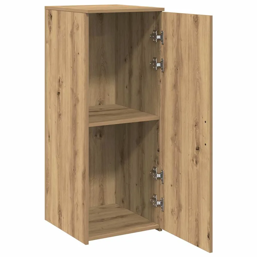 Armoire rangement chêne artisanal 40x45x103,5cm bois ingénierie - 4